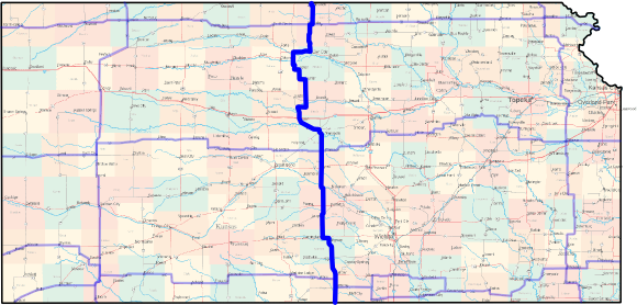 Kansas Cross-State Bicycle Route - North-South Central Route