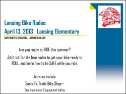 Lansing Bike Rodeo