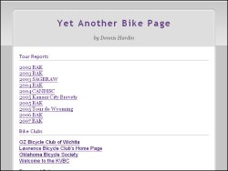 Yet Another Bike Page