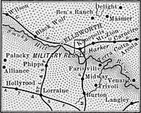 Ellsworth County, Kansas 1899 Map