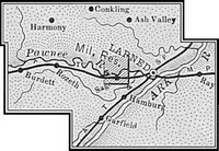 Pawnee County, Kansas 1899 Map