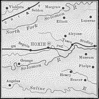 Sheridan County, Kansas 1899 Map