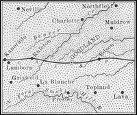 Sherman County, Kansas 1899 Map