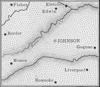 Stanton County, Kansas 1899 Map