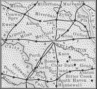 Sumner County, Kansas 1899 Map