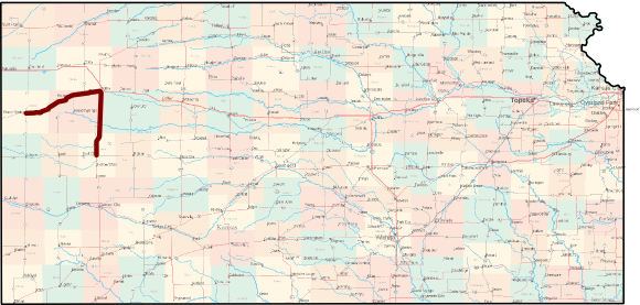 Western Vistas Historic Byway Bicycle Route Map