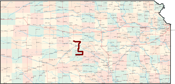 Wetlands and Wildlife Scenic Byway Bicycle Route Map