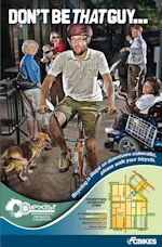 Don't Be That Guy - Sidewalk Cyclist
