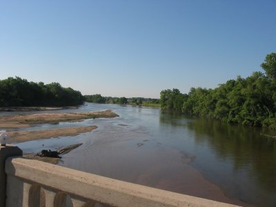 Crossing the Arkansas River