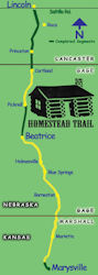 Homestead Trail map