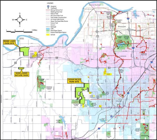 Trails Planned for Western Johnson County