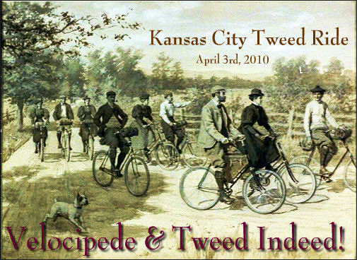 1st Annual Kansas City Tweed Ride April 3rd