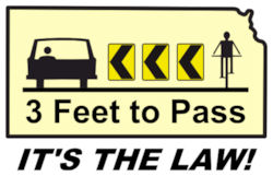 3-Foot Passing: It's The Law in Kansas!