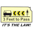 3-Foot Passing: It’s The Law in Kansas!