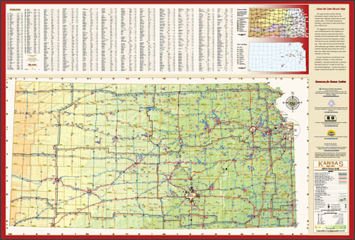 2010-2011 Kansas Bicycle Guide, Page 1