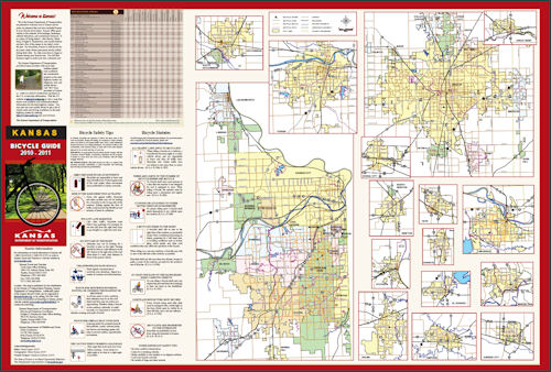 2010-2011 Kansas Bicycle Guide, Page 2