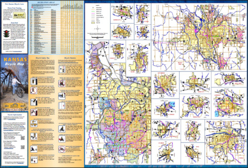 2012-2013 Kansas Bicycle Map, Page 2