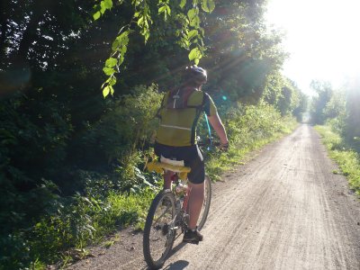 On The Trail in Early Morning