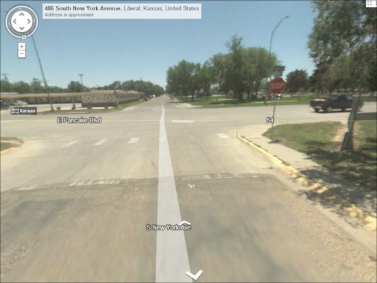 New York Avenue and US-54 in Liberal, KS