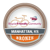 Manhattan, Kansas Bicycle Friendly Community Bronze