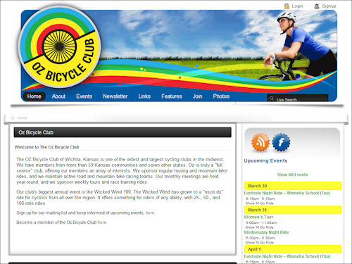 Oz Bicycle Club Launches New Web Site