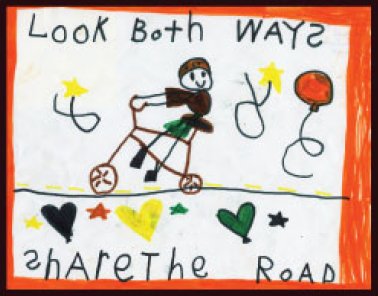 road safety for kids posters