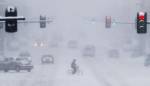 Snowstorm Biking Wichita