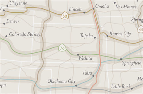 The U.S. Bicycle Route System in Kansas