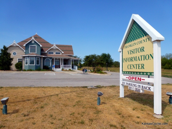 Franklin County Visitor Information Center - The Franklin County Visitor Information Center is located on the eastern edge of Ottawa, Kansas, on the north side of K-68 Highway, about 1/2 mile west of I-35. The center provides a wealth of information about attractions and points of interest in the area.