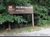 Old Military Trail Campground - Entrance Sign