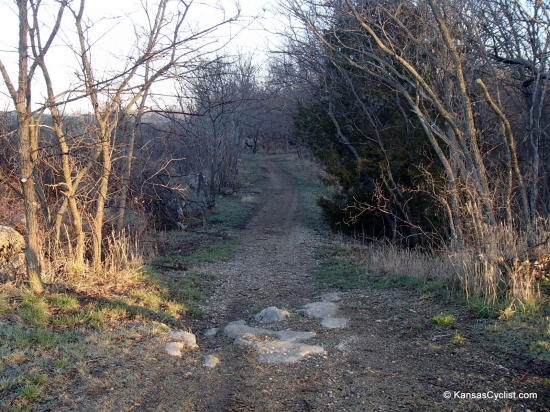 Santa Fe Lake Trails -- Doubletrack - This is the first section of the Santa Fe Lake Trails. At this point it is doubletrack, but the trail apparently narrows and becomes singletrack further in.