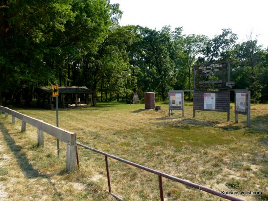 US-56 Baldwin City Roadside Park - Battle of Black Jack Park - Just south of the Baldwin City Roadside Park is the Robert Hall Pearson Battle of Black Jack Memorial Park, which commemorates what many consider to have been the first battle of the American Civil War. The park has picnic tables, but no other amenities, and does not allow camping.