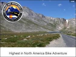 Highest in North America Bike Adventure