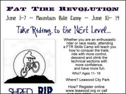 Leawood City Park Mountain Bike Camp