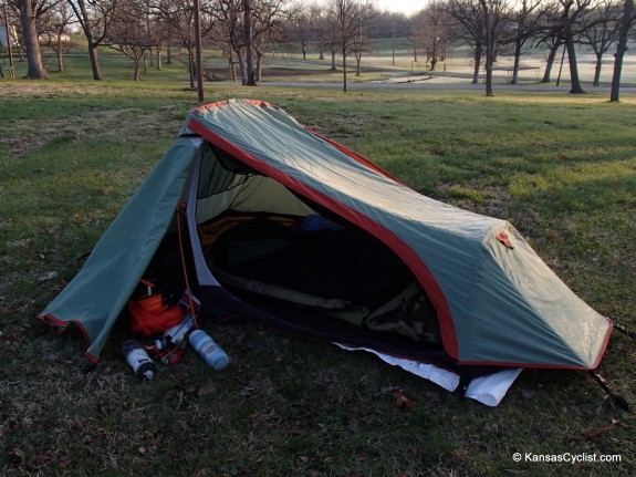 Bike Camping at John Brown Park