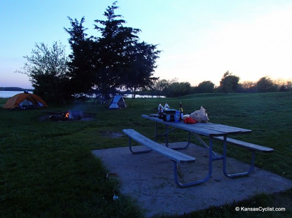 Campsite at Dusk