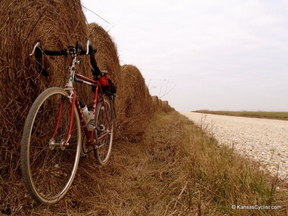 Gravel Biking, Hay Bales