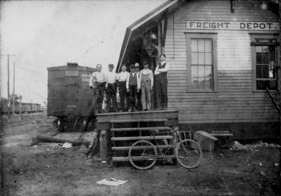 Iola Freight Depot 1890-1910