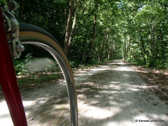 Riding the Flint Hills Nature Trail