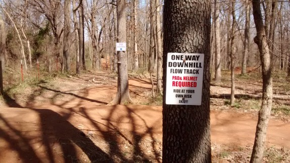 Ride at your own risk at the Slaughter Pen Hollow Trails.